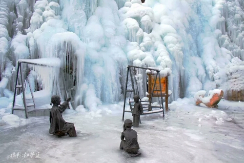 朝阳沟景区尊享半价看冰挂